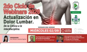 Webina Actualización en Dolor Lumbar